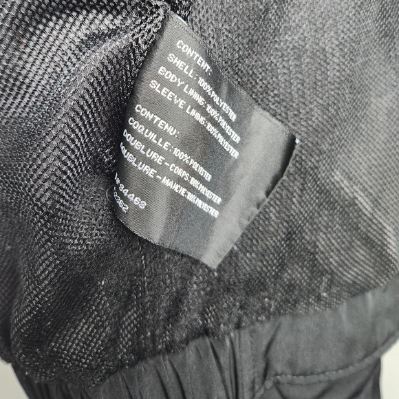 90s Mens Outerwear Jacket Black - Picture 16 of 16